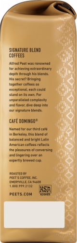 Peet's® Café Domingo® Medium Roast Ground Coffee Perspective: right
