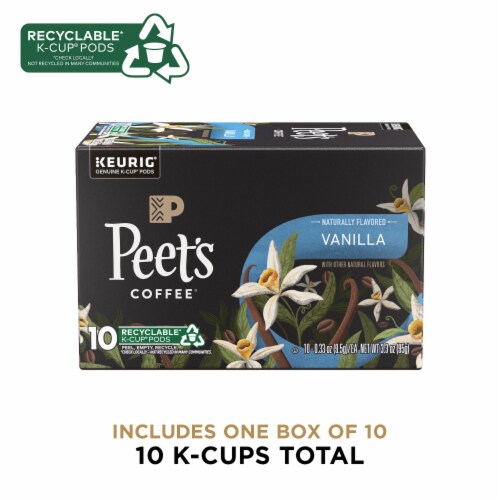 Peet's Coffee® Vanilla Light Roast K-Cup Coffee Pods Perspective: right