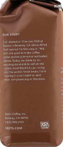 Peet's® House Blend Dark Roast Whole Bean Coffee Perspective: right