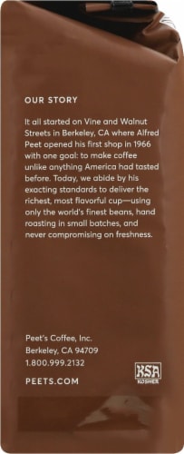 Peet's Coffee French Roast Dark Roast Ground Coffee Perspective: right