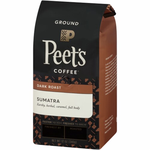 Peet's Coffee Sumatra Dark Roast Ground Coffee Perspective: right