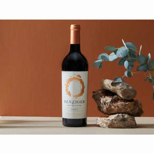 Benziger Family Winery Merlot California Red Wine Perspective: right