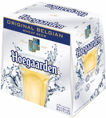 Hoegaarden Belgian Wheat Beer Perspective: right
