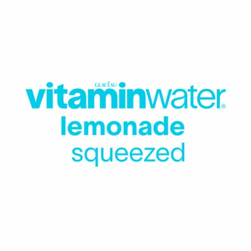 Vitaminwater® Zero Sugar Squeezed Lemonade Flavored Bottled Water Perspective: right