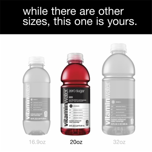 Vitaminwater® Zero Sugar Shine Flavored Bottled Water, 20 fl oz - Kroger