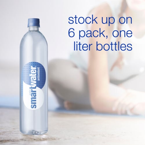 Smartwater® Vapor Distilled Antioxidant Bottled Water Perspective: right