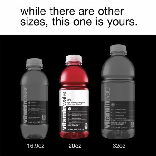 Vitaminwater® Nutrient Enhanced Bottled Water Perspective: right
