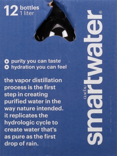 Smartwater Nutrient-Enhanced Water Bottles Perspective: right