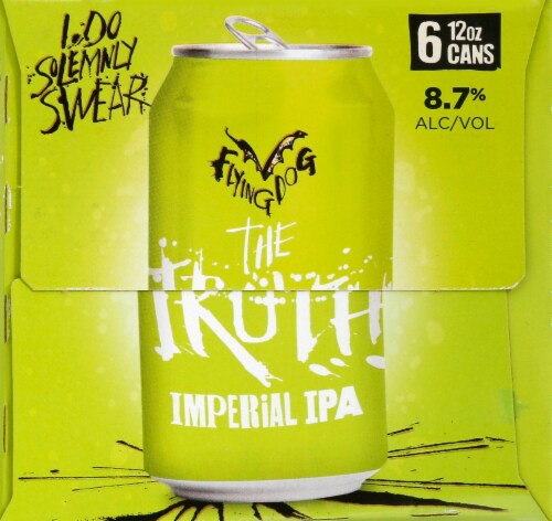 Flying Dog The Truth Imperial IPA Perspective: right