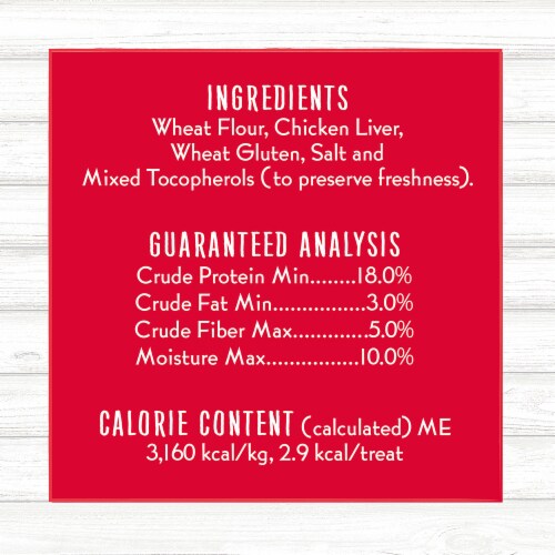 Charlee Bear® Original Crunch with Liver Dog Treats Perspective: right