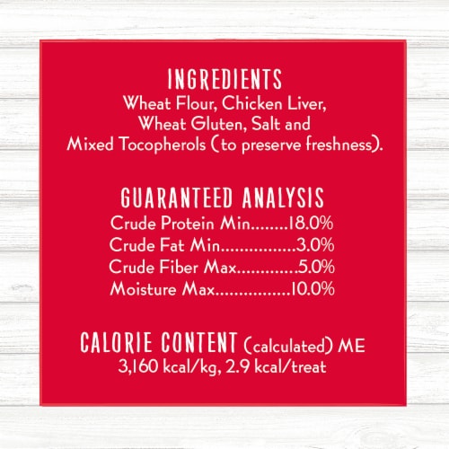 Charlee Bear® Original Crunch with Liver Dog Treats Perspective: right