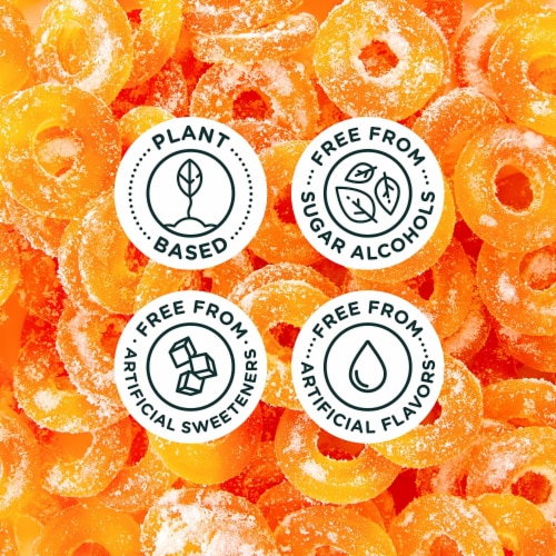 SmartSweets SMART SWEETS Peach Rings, 1.8 OZ (Pack of 12) Perspective: right