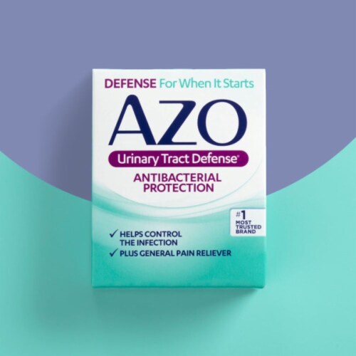 AZO Urinary Tract Defense® Antibacterial Protection Tablets Perspective: right