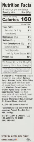 Lenny & Larry's® Cookies & Creme Cookie-fied® Protein Bar Multipack Perspective: right