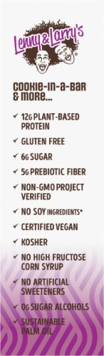 Lenny & Larry's® Gluten Free Cookie-Fied® Bar Perspective: right