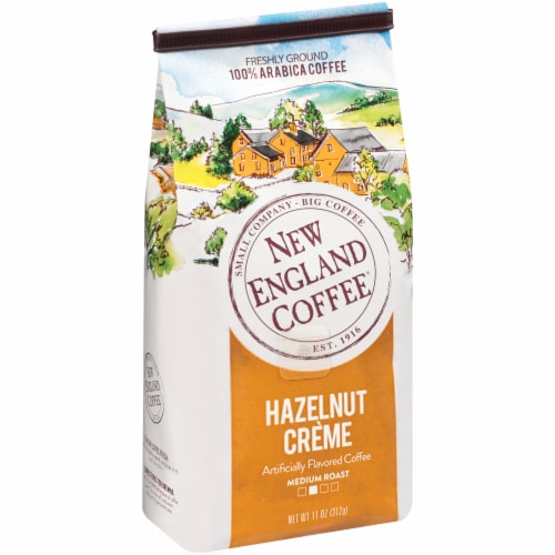 New England Coffee® Hazelnut Crème Medium Roast Ground Coffee Perspective: right