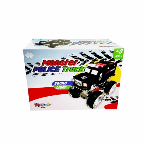 Remote control police monster sales truck