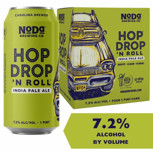 NoDa Brewing Company Hop Drop ‘n Roll IPA