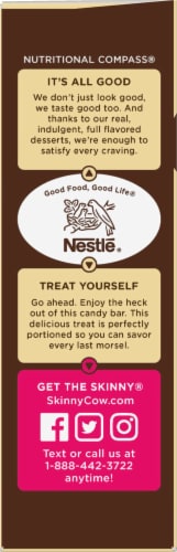 Skinny Cow Simply Amazing Salted Caramel Pretzel Low Fat Ice Cream Bars Perspective: right