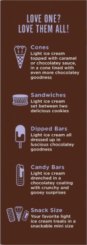 Skinny Cow® Chocolate Fudge Ice Cream Cones Perspective: right