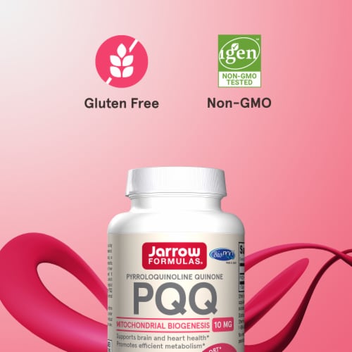Jarrow Formulas® PQQ Capsules 10mg Perspective: right
