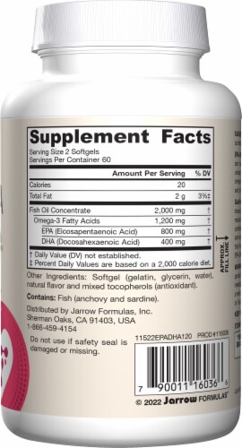 Jarrow Formulas EPA DHA Balance® Perspective: right