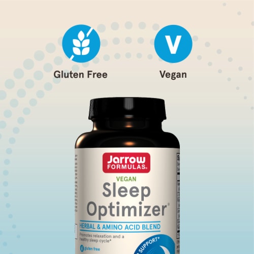 Jarrow Formulas® Sleep Optimizer® Supplement Capsules Perspective: right