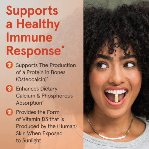 Jarrow Formulas® Maximum Strength Vitamin D Softgels 125 mcg Perspective: right