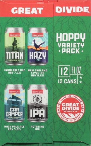Great Divide Hoppy Variety Pack Perspective: right