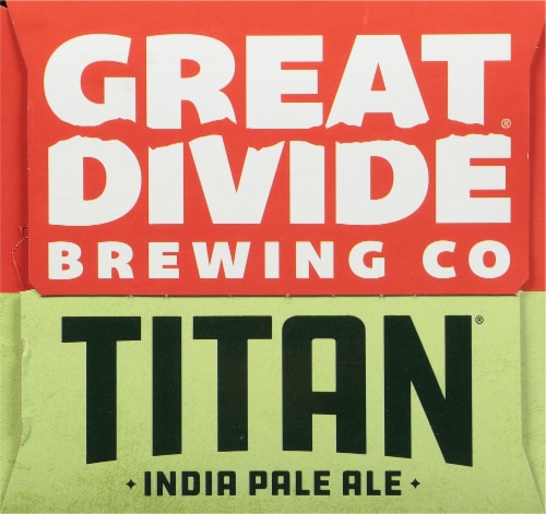 Great Divide Brewing Co.® Titan® IPA Beer Perspective: right