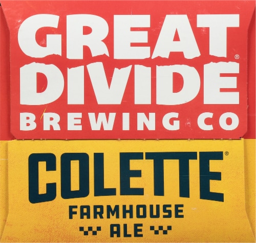 Great Divide Brewing Co. Colette Farmhouse Ale Perspective: right