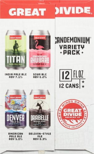 Great Divide Brewing Co. Candemonium Variety Pack Perspective: right