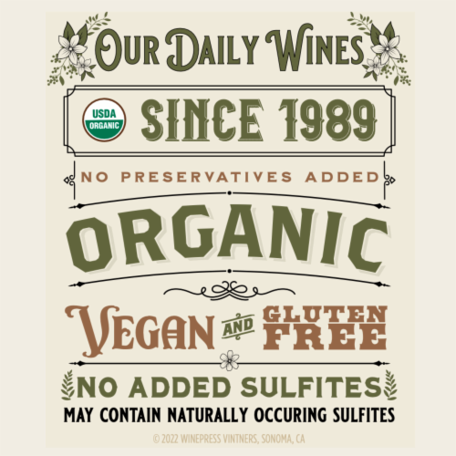 Our Daily Red Box Red Wine Perspective: right
