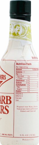 Fee Brothers Rhubarb Bitters Perspective: right