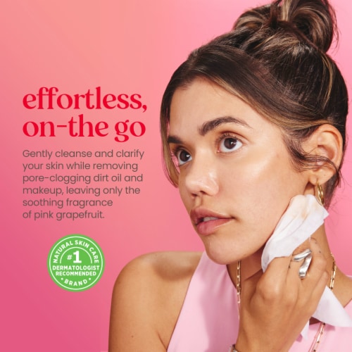 Burt's Bees Clarifying Facial Towelettes Perspective: right