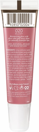 Burt's Bees Natural Origin Moisturizing Lip Shine Blush Lip Balm Perspective: right