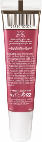 Burt's Bees Moisturizing Pucker Lip Shine Perspective: right