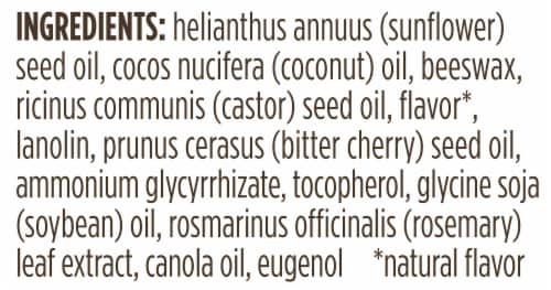 Burt's Bees Moisturizing Wild Cherry Lip Balm Perspective: right
