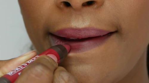 Burt's Bees Moisturizing Redwood Forest Matte Lip Crayon Perspective: right