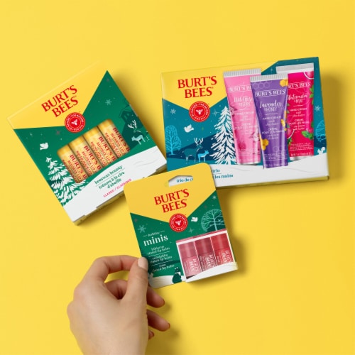 Burt's Bees Hand Cream Trio Gift Set Perspective: right