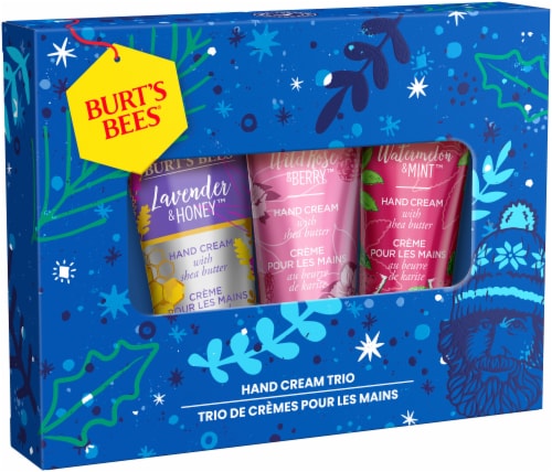 Burt's Bees Hand Cream Trio Gift Set Perspective: right
