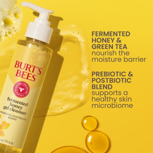 Burt's Bees Fermented Honey Gel Cleanser Perspective: right
