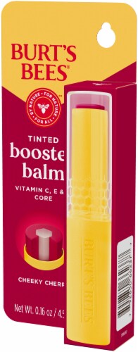 Burt's Bees® Tinted Boosted Lip Balm - Cheeky Cherry Perspective: right