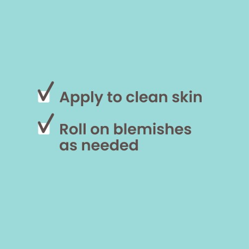 Burts Bees Clear and Balanced Herbal Blemish Stick Perspective: right