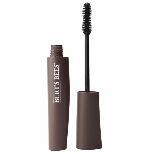 Burt's Bees All Aflutter 1810 Black Brown Multi-Benefit Mascara Perspective: right