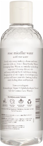 Burt's Bees Micellar Rose Facial Cleansing Water Perspective: right