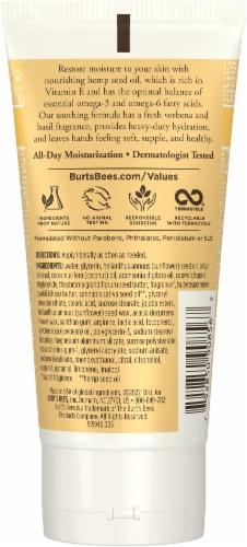 Burt's Bees Hemp Seed Oil for Dry Skin Hand Cream Perspective: right