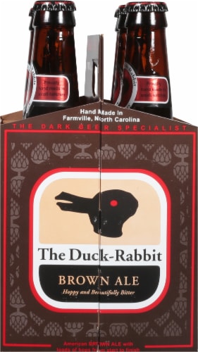The Duck-Rabbit Brewery Brown Ale Perspective: right