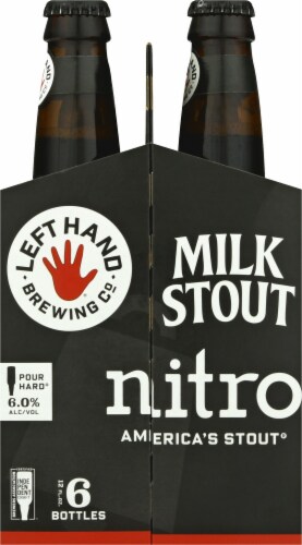 Left Hand Brewing Co. Nitro Milk Stout Perspective: right