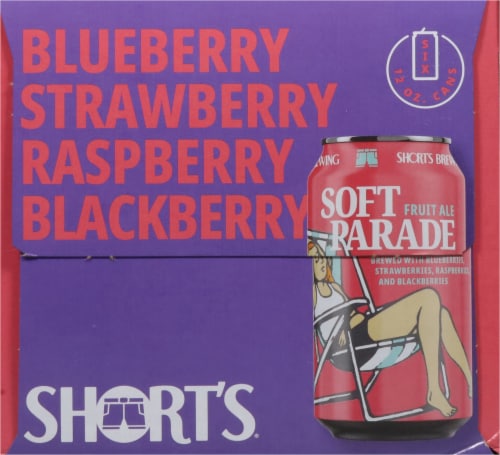 Short's Brewing Soft Parade Fruit Ale Perspective: right